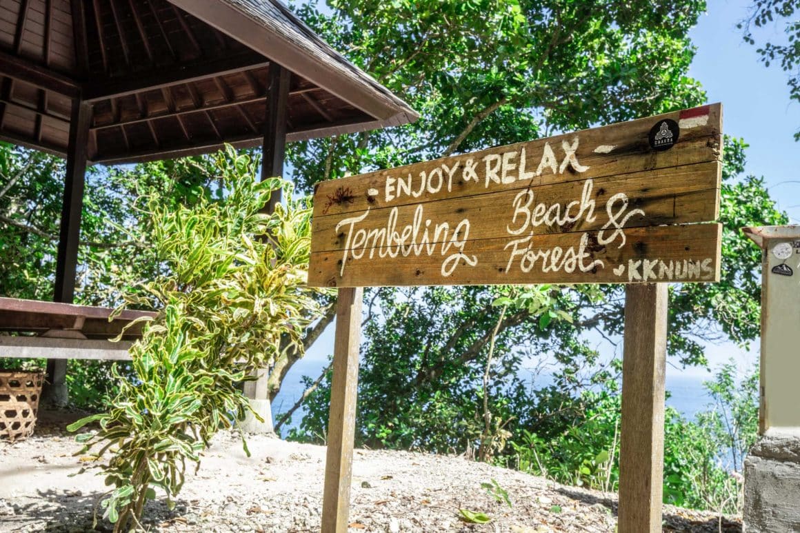 Nusa Penida Tembeling Beach Forest